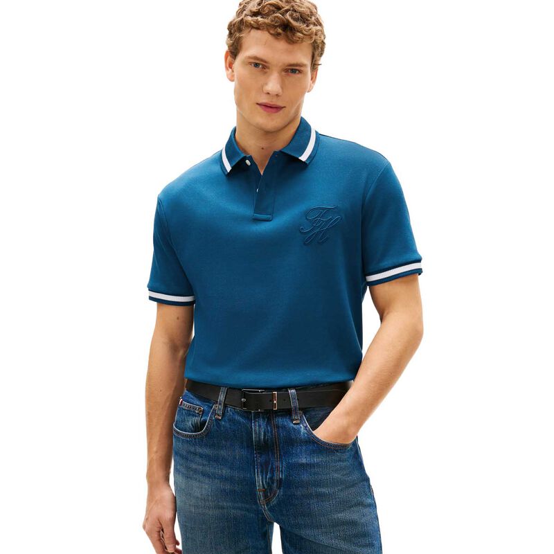 Tommy Hilfiger Classic Fit Script Polo image number 0